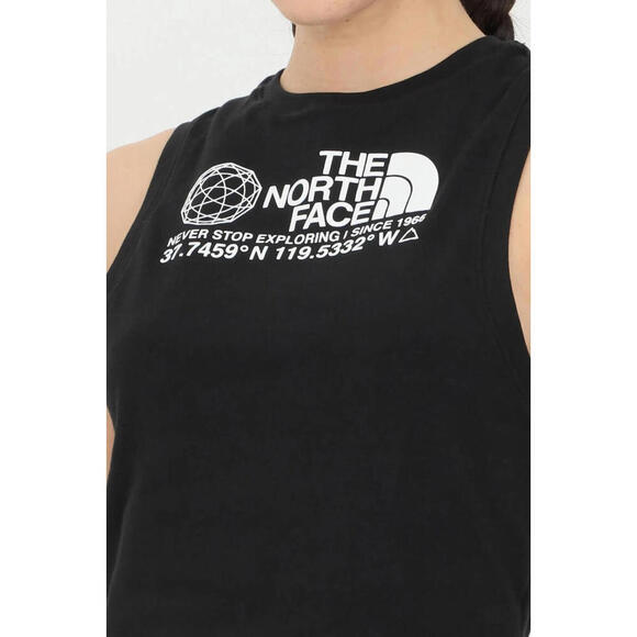 NWT The North Face Womens Coordinates Tank JK3 L Black sz. L - Picture 2 of 4